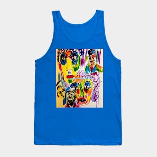 Faces Appear Tank Top